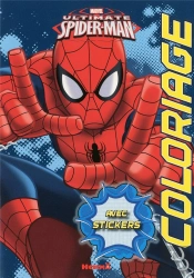 Marvel Ultimate Spider-Man Coloriage Avec Stickers