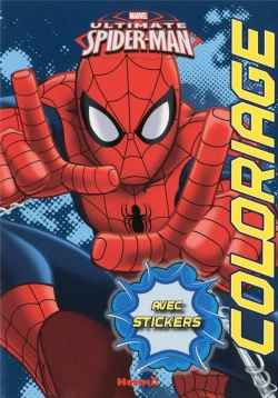 Bertrand.pt - Marvel Ultimate Spider-Man Coloriage Avec Stickers