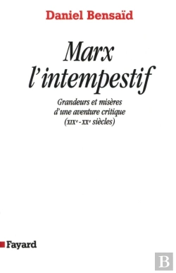 Bertrand.pt - Marx L'Intempestif : Grandeurs Et Misères D'Une Aventure Critique (Xixe-Xxe Siècles)