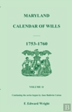 Bertrand.pt - Maryland Calendar Of Wills, Volume 11: 1