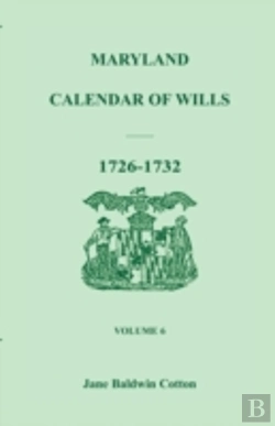 Bertrand.pt - Maryland Calendar Of Wills, Volume 6: 17