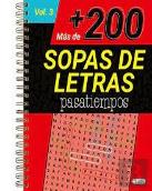 Mas De 200 Sopas De Letras Pasatiempos Vol 3 Rojo