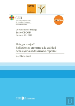 Bertrand.pt - Más ¿Es Mejor? Reflexiones En Torno A La Calidad De La Ayuda Al Desarrollo Español