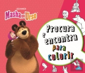 Masha e o Urso - Procura e Encontra para Colorir