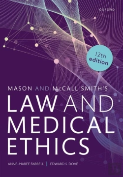 Bertrand.pt - Mason And Mccall Smith'S Law And Medical Ethics