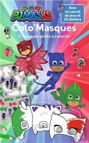 Masques A Colorier - Pjmasks