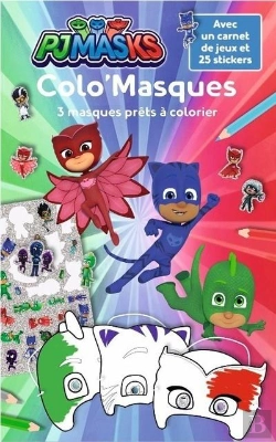 Bertrand.pt - Masques A Colorier - Pjmasks