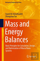 Mass And Energy Balances