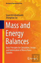Mass And Energy Balances