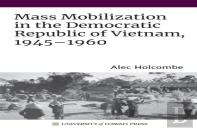 Mass Mobilization In The Democratic Republic Of Vietnam, 1945-1960
