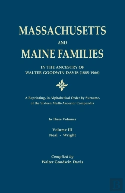 Bertrand.pt - Massachusetts And Maine Families In The Ancestry Of Walter Goodwin Davis