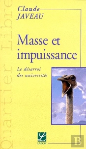 Masse Et Impuissance ; Le Désarroi Des Universités