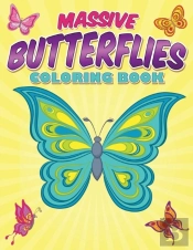 Massive Butterflies Coloring Book