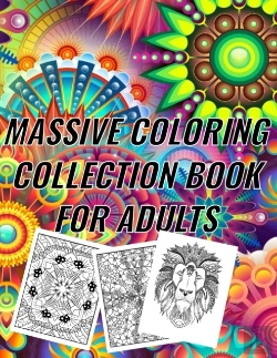 Bertrand.pt - Massive Coloring Collection Book For Adults