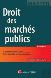 Master - Droit Des Marches Publics, 6eme Edition