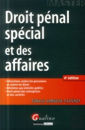 Master - Droit Penal Special Et Des Affaires, 4eme Edition