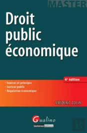 Master- Droit Public Economique, 4eme Edition