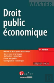 Master - Droit Public Economique, 5eme Ed.