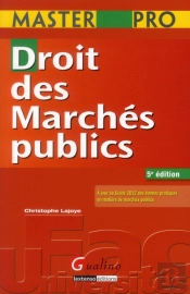Master Pro - Droit Des Marches Publics, 5e Edition