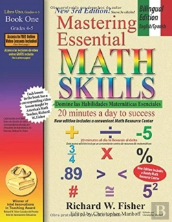 Bertrand.pt - Mastering Essential Math Skills Book 1, Bilingual Edition - English/Spanish