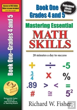 Bertrand.pt - Mastering Essential Math Skills Book 1 Grades 4-5: Re-Designed Library Version