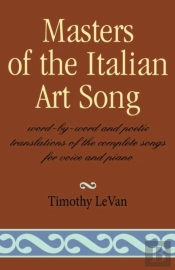 Masters Of The Italian Art Song