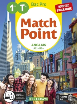 Bertrand.pt - Match Point : Anglais ; 1ere/Tlerminae Bac Pro ; Ochette Élève (Édition 2020)