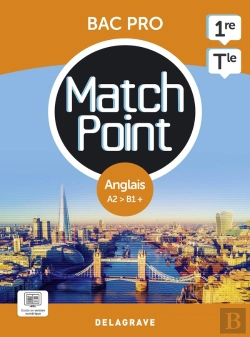 Bertrand.pt - Match Point : Anglais : 1re, Terminale Bac Pro ; Pochette De L'Élève (Édition 2023)