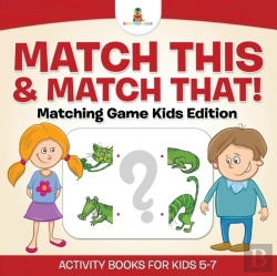 Bertrand.pt - Match This & Match That! Matching Game Kids Edition Activity Books For Kids 5-7