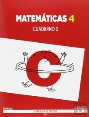 Matemáticas 4. Cuaderno 3.