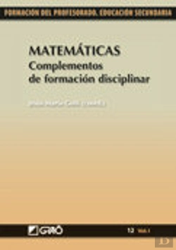 Bertrand.pt - Matemáticas. Complementos De Formación Disciplinar