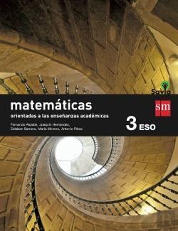 Bertrand.pt - Matemáticas Orientadas A Las Enseñanzas Académicas. 3 Eso. Savia