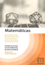 Matemáticas. Temario Pruebas De Acceso A Ciclos Formativos De Grado Superior