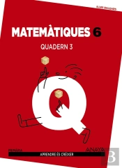 Matemàtiques 6. Quadern 3.