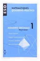 Matematiques, Nombres Decimals, 1 Eso, Nivell Inicial. Quaderns Practics