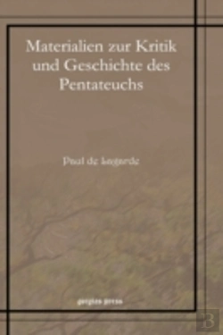 Bertrand.pt - Materialien Zur Kritik Und Geschichte Des Pentateuchs