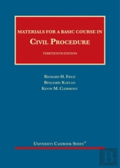 Materials For A Basic Course In Civil Procedure