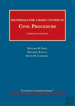 Bertrand.pt - Materials For A Basic Course In Civil Procedure