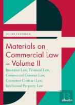Materials On Commercial Law - Volume Ii