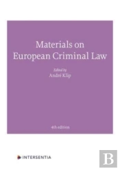 Materials On European Criminal Law