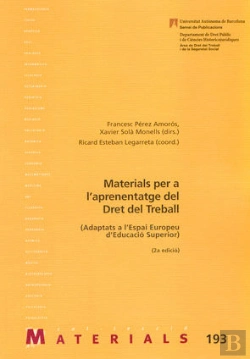 Bertrand.pt - Materials Per A L'Aprenentatge Del Dret Del Treball