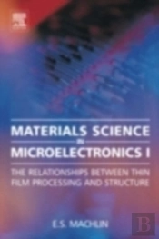 Materials Science In Microelectronics