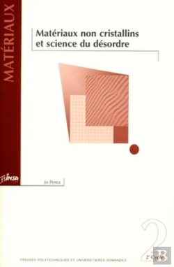 Bertrand.pt - Materiaux Non Cristallins Et Science Du Desordre