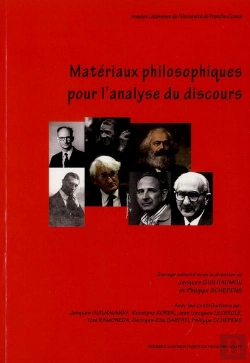 Bertrand.pt - Matériaux Philosophiques Pour L'Analyse Du Discours