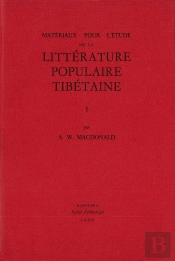 Materiaux Pour Etude De La Litterature Populaire Tibetaine T.1 Et T.2