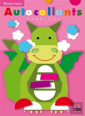 Maternelle ; Autocollants Gommettes : Le Dragon