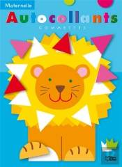 Maternelle ; Autocollants Gommettes : Le Lion