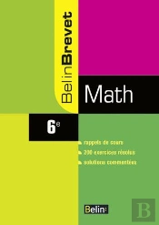 Math ; 6eme (Edition 2008)