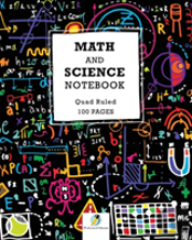 Math And Science Notebook Quad Ruled 100 Pages