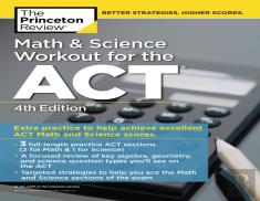 Math And Science Workout For The Act